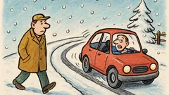 Banc: Cum numești omul fără anvelope de iarnă?