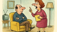 Banc: De-o lună n-am mai vorbit cu soția