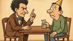 Banc: Un geniu și-un idiot fac pariu