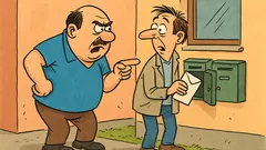 Banc: Vecine, de ce îmi furi plicurile?