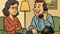 Banc: Dacă mă iubești, de ce vorbești...