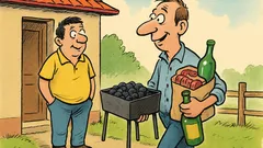 Banc: Frate, te invit la mine, dacă...