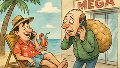 Banc: Doi vecini, sună telefonul...