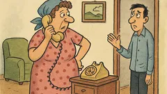 Banc: Alo, mamă, îmi dai niște bani?