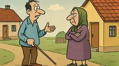 Banc: Soacră-mea locuia la o aruncătură de băț