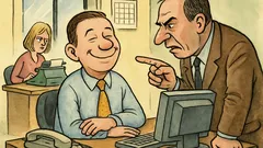 Banc: Psihologul zice «zâmbește la șef...»