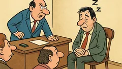 Banc: Azi mă cheamă șefu’ la el în birou