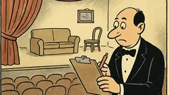 Banc: În casa lui Chirilă, autorul notează...