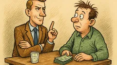 Banc: Geniul și idiotul fac un pariu