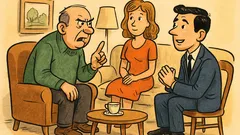 Banc: Un tată își interoghează viitorul ginere