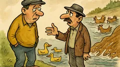 Banc: Mă, Ioane, ce-i aia bursă?