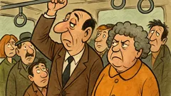 Banc: Într-un autobuz aglomerat, „Nu vă supărați...”