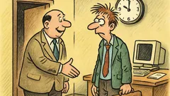 Banc: Șeful – Mă bucur că ai venit