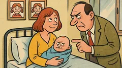 Banc: Un cuplu avea două fetițe superbe