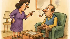 Banc: Soția, nemulțumită: «De ce nu ești bogat?»