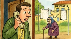 Banc: Trebuie să o anunț pe bunica...