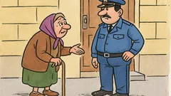 Banc: Care e diferența dintre bunică și poliție?