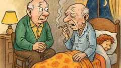 Banc: Doi pensionari stau de vorbă...