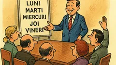 Banc: Un șef nou promite săptămâna perfectă