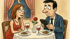 Banc: El și ea, la o cină romantică