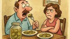 Banc: Iubito, sunt delicioși dovleceii ăștia...