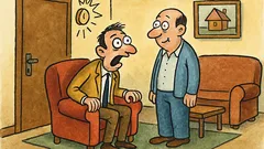 Banc: O trăsătură a musafirului speriat de bombe