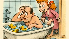 Banc: Un bărbat se confesează unui prieten...