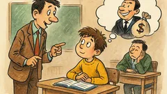 Banc: – Bulă, ce vrei să fii?