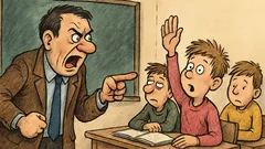 Banc: La ora de mate, profesorul furios zice