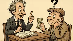 Banc: Un geniu și un idiot pariază