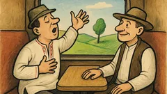 Banc: Un ardelean și un oltean în tren