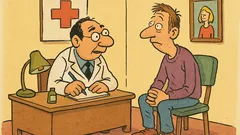 Bancul: „Aveți o nevroză endogenă”, zice medicul