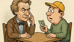 Banc: Geniul și idiotul fac un pariu periculos