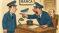 Banc: În biroul directorului unei bănci jefuite