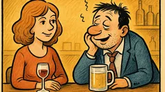 Banc: Ești drăguț când ești beat, zice ea