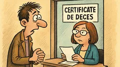 Banc: Nu vă supărați, eliberați certificate de deces?