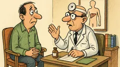 Banc: Domnule doctor, mi-e foarte frică