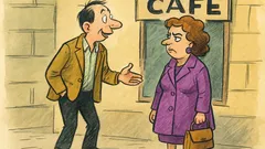 Banc: Dragă, te invit să bem o cafea...