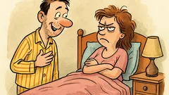 Banc: El zice «Bună dimineața, iubire!»