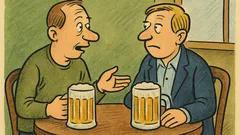 Banc: Două neamț la o bere...