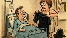 Banc: Soțul se trezește neașteptat din comă