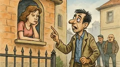 Banc: – Bună, Mirela, ești acasă?