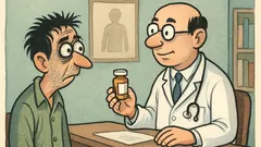 Banc: Un pacient la doctor întreabă îngrijorat