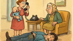 Banc: Nora o sună pe soacră...