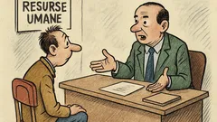 Banc: La biroul de resurse umane, liniște