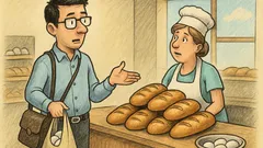 Banc: Soția către programator: Du-te la piață