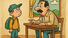 Banc: Bulișor către Bulă, tată, azi profa