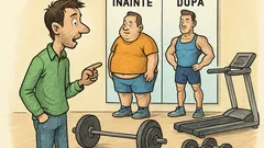 Banc: Un tip îl întreabă pe prietenul