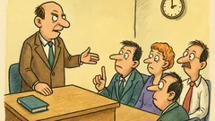 Banc: Un șef nou explică programul ideal