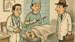 Banc: Care-i diferența între medic, chirurg, legist?